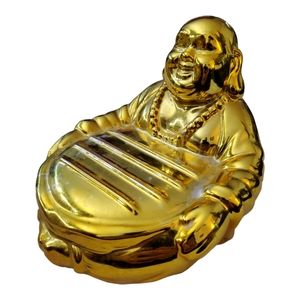 Golden Buddha shiny soap tray